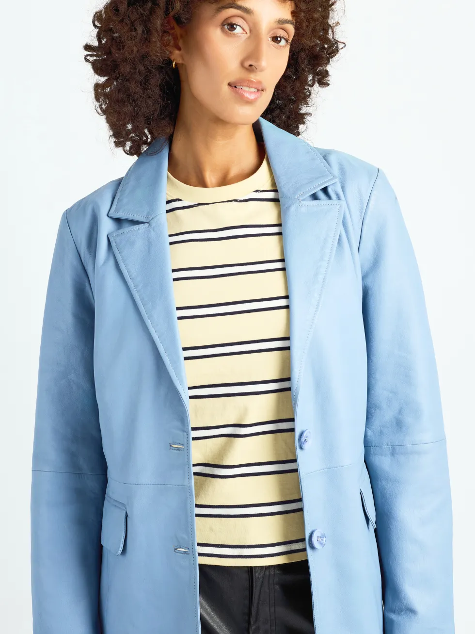 Leder Blazer 42023100